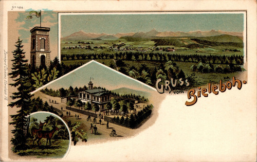 Litho gruss aus - aus, kr