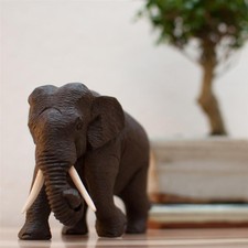 Figur "Elefant" Teakholz