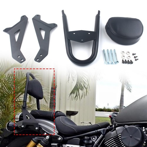 Schwarz rückenlehne sissy bar - schwarz,