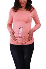 Princess lustige Umstandsshirt Umstandsmode Schwanger Shirt Baby Schwangerschaft