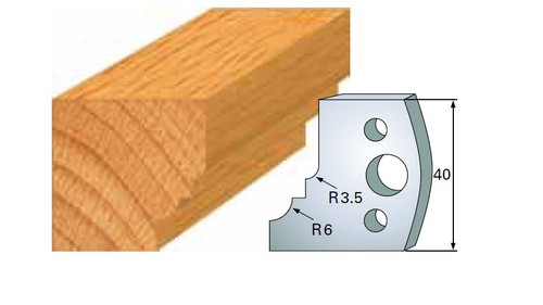 Flury profilmesser 40 x - flury, 2x