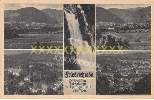 Friedrichroda mehrbild - friedrichroda, ak