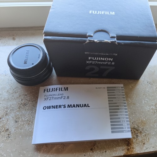 Fujifilm fujinon xf27mm 8 - fujinon,