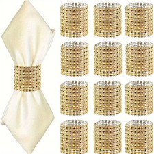 12 festliche Serviettenringe Jetzt  an Advent ,Nikolaus und Weihnachten denken !