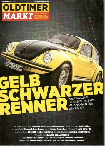 Oldtimer markt heft 2016 - markt, 10/2016