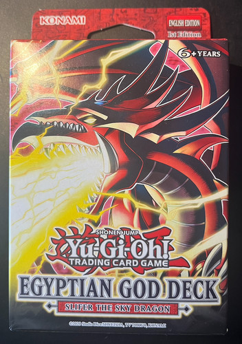 Egyptian god deck - yu-gi-oh!,