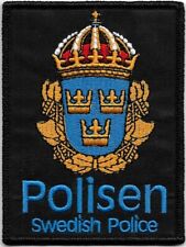 SCHWEDEN Polisen Police Patch