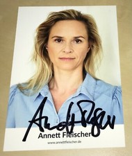 Annett Fleischer Original signierte Autogrammkarte Autogramm Hubert Staller #22