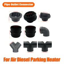 42 60 75MM Y T-Stück Rohrverbinder Verbindung Auslauf Für Luft Diesel Heizung