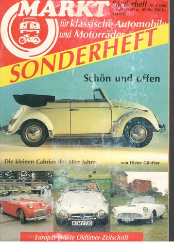 Oldtimer markt sonderheft nr - sonderheft,