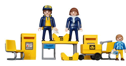 Playmobil figur postbote - figur,