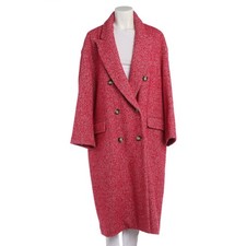 Wintermantel Isabel Marant Étoile Rot Weiß 36 FR 38
