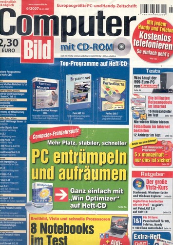 Computerbild 2007 mit cd - mit,
