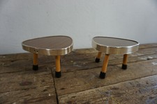 2 x Kaktus Kakteen Blumenbank Blumentisch shabby 50er 60er 50s 60s