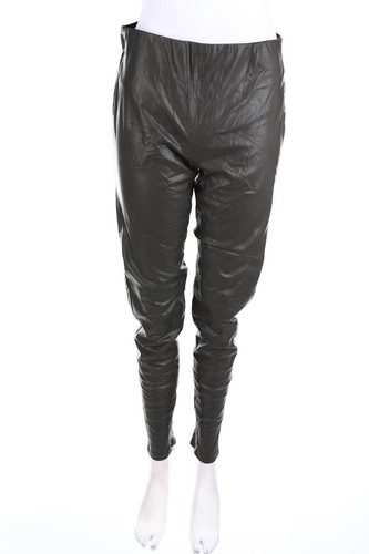 Zebra leggings faux - leather,