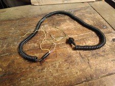 schwarzes, neuwertiges Hörerkabel von der Post für Modell W48/49