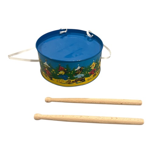 Kindertrommel mit holzstöcken - kindertrommel,