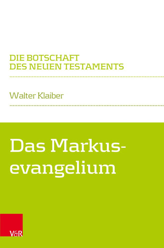 Das markusevangelium walter - das,