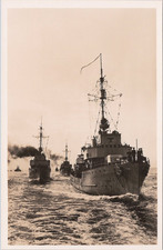 Andres AK Postkarte Minensuchboote auf See deutsche Kriegsmarine 2. Weltkrieg