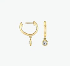 Diamant Ohrringe Paar Creolen