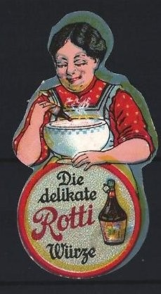 Reklamemarke rotti - reklamemarke,