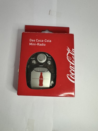 Coca cola mini radio - coca-cola, retro