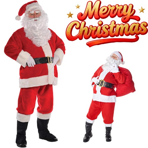 Santa claus kostüm zwei - santa,