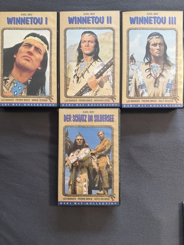 Winnetou vhs teile 3 und - vhs,