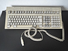 80er Jahre WANG 724 Keyboard Tastatur Deutsch QWERTZ DIN Stecker Lautsprecher
