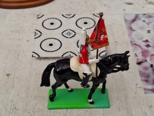 Britains Metall:  Reiter, Life Guard, Standarte #27
