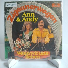 Ann & Andy - Zigeunerwagen, 7" Vinyl (G-/G+), Polydor, M7-244