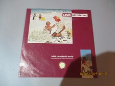 (49) 7" Single Vinyl - Louis Armstrong - What A Wonderful World