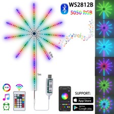 RGB LED Feuerwerk Lichterkette