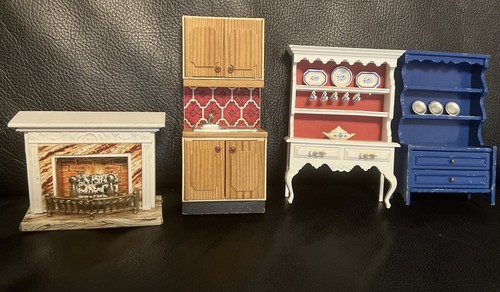 Lundby puppenhaus möbel kamin - puppenhaus-möbel,