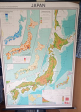 Schulwandkarte JAPAN Wandkarte