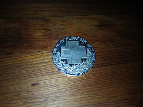 Seltene große silber - seltene, medaille