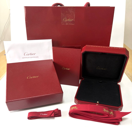 Cartier halskettenetui rot - cartier,