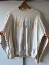 VOGUE Sweatshirt Ivory mit