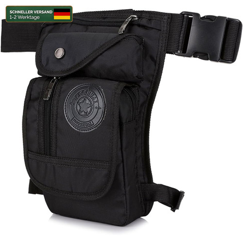 Beintasche motorrad canvas - beintasche,