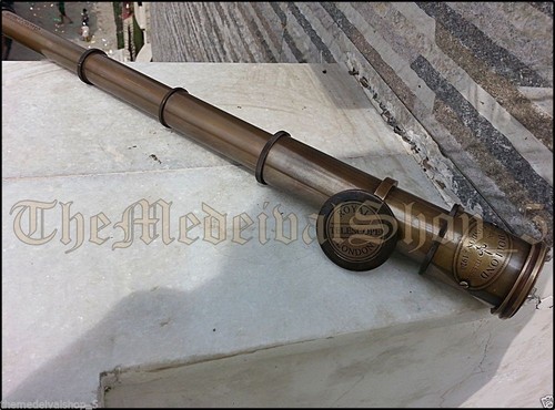 Antik messing fernglas - messing,