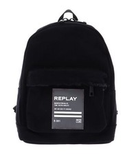 REPLAY Cotton Canvas Backpack