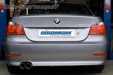 Eisenmann Sportauspuff BMW 5er E60 E61 520i-530i + LCI 70mm Anschluss 2x76