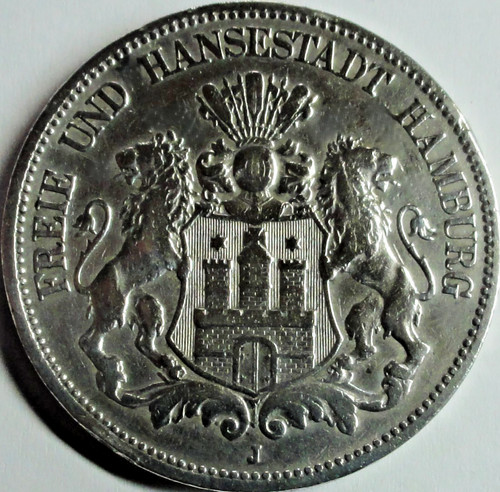 Deutsches kaiserreich mark - deutsches, 5