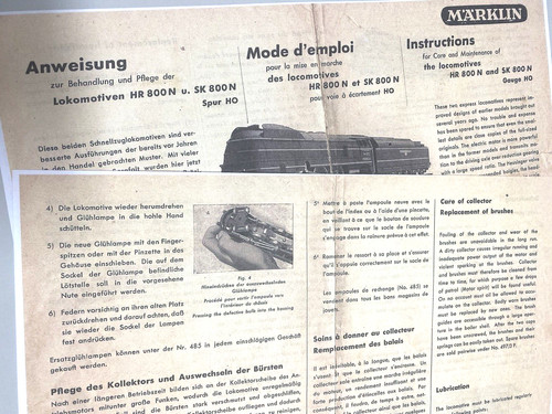Märklin spur hr - ,