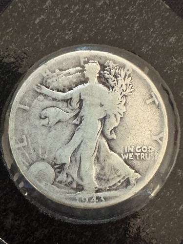 Rare 1943 walking liberty - walking, half