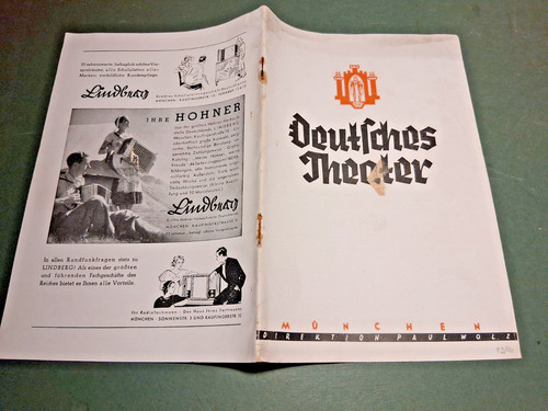 1940 dez münchen programm - dez.,