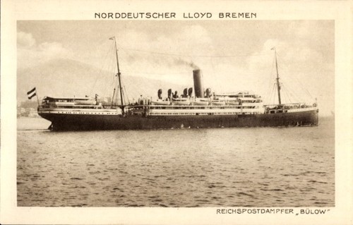 Reichspostdampfer bülow - reichspostdampfer,