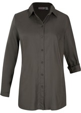 Longbluse mit Streifen Gr. 38