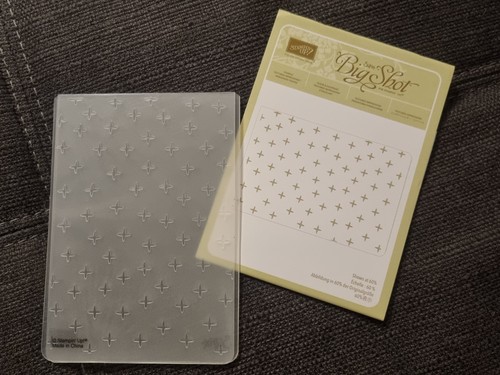 Stampin embossing folder - up!,