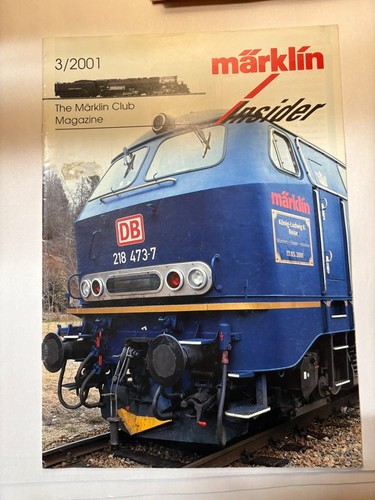 Märklin insider 2001 - märklin,